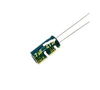 20pcs/lot High Frequency Low Impedance 50v 47UF Aluminum Electrolytic Capacitor Size 6 * 12 47UF 20% MQXFCZUX