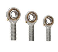 20pcs/lot POS8 POSL8 M8x1.25mm hole 8mm metric fish eye male left female right hand Rod Ends bearing thread ball joint(POSL8 left)