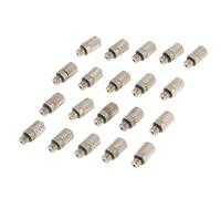 20Pcs M5 4mm Mini Pneumatique Push Air Raccord Droit Mâle Connecteur Tuyau D'air Raccord Rapide Haute Pression Forte Cuivre Matériaux Compact Précision