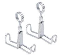 20pcs machoires plates, pinces à serrer en acier inoxydable pour étanchéité tubes latex, fournitures de laboratoire for School Supplies