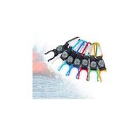 20pcs multifonctionnel mini mousqueton porte-clés boussole de camping bouilloire boucle