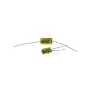20PCS NP vertical/horizontal electrodeless electrolytic capacitor 100V1.5/2.2/3.3/4.7/6.8/10/15/22/33UF AUOQKQUT(Horizontal2.2UF20PCS)