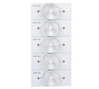 20Pcs Perles de Lampe SMD 6V Couleur de Blanche Général de Lampe Perles pour la Réparation de TV LED et Eclairage de Bricolage