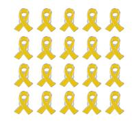 20PCS Pins Octobre Rose Broché Ruban Rose Broches pour Sensibilisation au Cancer du Sein en Métal Accessoires Solidaires et Élégants pour Les Activités de Soutien Aux Soins des Femmes (20PCS, 6X4CM)