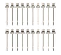 20pcs Pompes À Air Pompes À Aiguille Accessoire Aiguille Gonflable pour Le Basket-Ball De Volleyball De Remplacement Inflation Résistante La