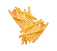 20pcs Realistic Fake French Fries Model Artificial Fast Food Simulation Party Decorations
