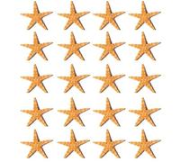 20pcs Résine Starfish Figurines Starfishes Ornements pour Prendre des Accessoires Photo Accessoires de décoration de Bricolage, Mini-étoiles de mer