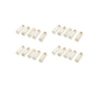 20Pcs Rond 3x 1.5V AAA Support de Batterie Boitier Boite Contenance Blanc