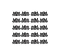 20PCS Roulettes De Panier Inférieur Pour Lave-Vaisselle W10195416, Compatible Avec Kitchenaid, Compatible Avec Whirlpool, Compatible Avec Maytag, Panier À Vaisselle