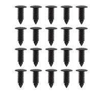 20pcs Sapin Voiture Garniture Panneau de Moulage Clips Push en Plastique Rivets Attaches Fixations pour Garde-Boue Pare-Chocs Toit Doublure