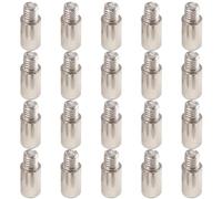 20pcs Shelf Bracket Pegs Pins Set Metal Cabinet Wardrobe Furniture Shelf Support Pins Studs Pegs Simple Installation Furniture Hardware Accessory