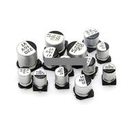 20pcs SMD Electrolytic capacitor aluminum 6.3V 10V 16V 25V 35V 50V 1UF 2.2UF 4.7UF 10UF 47UF 100UF 220UF 330UF 470UF 680UF MQXFCZUX(25V1000UF)