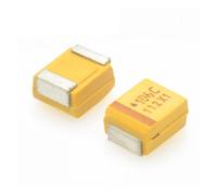 20pcs/SMD Tantalum capacitor 106C 16V 10uF B type 3528 1210 Yellow Polar Bile capacitor AUOQKQUT