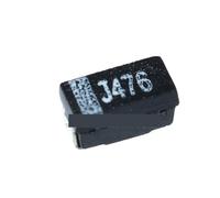 20PCS SMD tantalum capacitors 6V 47UF 6.3V A J476 black capacitance NWPNLXEA