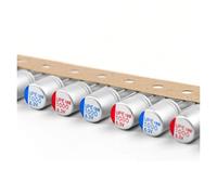 20Pcs Solid Capacitor 2.5V820uf 6.3V100 270UF 330UF 470UF 560UF 680UF 1000UF Graphics Card Solid Capacitors Motherboard NWPNLXEA(6.3V100UF 6.3x6)