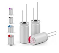 20PCS Solid Capacitor Motherboard 2.5V 3V 4V 6.3V 10V 16V 100UF 270UF 470UF 560UF 100UF 1000UF Graphics Card Solid Capacitors AUOQKQUT(16V1500UF 8x16)