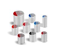 20PCS Solid Capacitor Motherboard 2.5V 3V 6.3V 7.5V 10V 16V 20V 25V 35V 50V 100UF 270UF 470UF Graphics Card Solid Capacitor NWPNLXEA(6.3V2200UF 10x12mm)