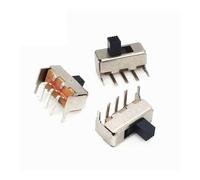 20pcs SS12F23 Toggle switch horizontal SS-12F23 4MM five-foot toggle switch 1P2T SPDT Miniature Slide Switch NWPNLXEA