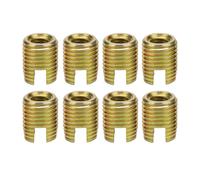 20Pcs Strong Carbon Steel Self Tapping Thread Insert Accessories for (#4)