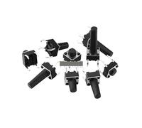 20pcs Tactile Tact Push Button Momentary Switch Self-reset DIP Switches 6x6x4.3/5.5/6/7/8/9/10/11/12/13/14/15mm 6x6mm NWPNLXEA(6x6x9mm 20pcs)