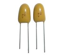 20pcs Tantalum capacitor 4.7uF 50V 475 Brand 50V4.7uF DIP Radial NWPNLXEA