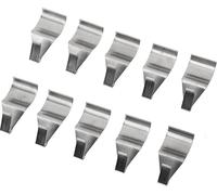 20pcs Vinyl Siding Hooks Drill Free Heavy Duty Siding Clips Vinyl Siding Hanger 304 Stainless Steel