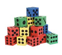 20Pièces Dés Eva Colorés de Dés Enseignement des Mathématiques Éducatifs Amusants pour Garçon Fille pour Jeux de Société Articles de Fête