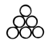20Pièces joints toriques en caoutchouc nitrile EPDM, diamètre extérieur 31mm diamètre intérieur 25mm largeur 3mm, Noir