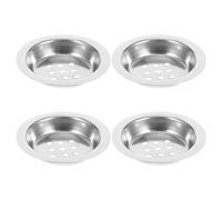 20Pièces Plateau Rond Argenté Pour Brûleur D'encens Oriental