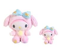 2pièces Simyron Kuromi en Peluche Hello Kitty Jouet Poupée Doux My Melody pour Enfants Enfants Cadeaux d'anniversaire 15CM et 23CM D Produit