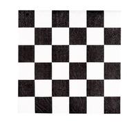 20Pk Chequered Flag Racing Napkins