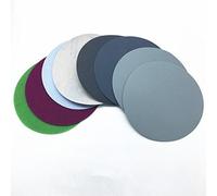 20ps 74-80mm Mix Grit Set Meulage D'eau Papier abrasif 3inch Grit 800/1500/2000/3000 Disques de ponçage Crochet Loop Papier de verre Round Sandpaper Disque Sand Sheet