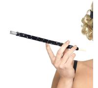 Black Sequinned Cigarette Holder