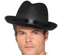 20s 1920s Feutre Large Bord Fedora Chapeau Déguisement Durable Gangster Par