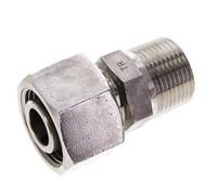20S & 3/4'' NPT pivotant droit en acier inoxydable avec filetage mâle 400 bar reglable ISO 8434-1