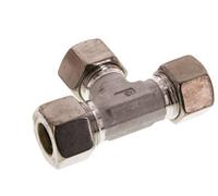 20S Raccord à compression en T en acier inoxydable 400 Bar DIN 2353