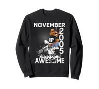 20th Birthday Bear Legends November 2005 20 Years Old Men Sweatshirt