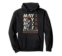20th Birthday Dog Lover May 1996 Vintage 20 Years Old Men Sweat à Capuche