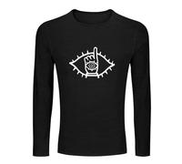 20th Century Boys Anime Manga Monster Friend Symbol Base Film Japan Design Cotton Men's Tee Crewneck Long Sleeve Unisex 100% Cotton T Shirt Black M