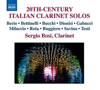 20th-Century Italian Clarinet Solos – NAXOS