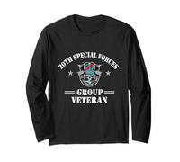 20th Special Forces Group Veteran 20th SFG 4th of Juillet Tee Manche Longue