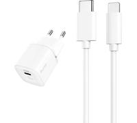 20w Chargeur Rapide Iphone Usb C & Câble C À Lightning 2m, Mfi Certifié Pd Chargeur Secteur Mural, Adaptateur Prise Type C Pour Iphone 13 12 11 Pro Max Xs Xr X 8 Plus Se Ipad Air 3/Mini 5