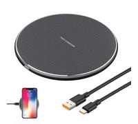 20W Chargeur sans Fil Rapide, Chargeur Induction Qi Compatible avec iPhone 14/15/16, 13/12/11/Pro/XS, Sam-Sung Galaxy S24/S23, Air-Pods 2/3/Pro, Chargeur Rapide sans Fil pour Téléphones Qi