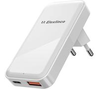 20w Fast Mains Charger, Dual-Port Fast Charger With Pd 20w And Qc 3.0 18w Compatible With Iphone 13 Pro Max/Se 2022 12 Pro/11/Xr/X/8 Plus/Ipad Pro/Ipad Mini 6/Ipad Air (White)