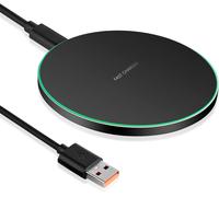 20w Max Wireless Charger,Qi Inductive Fast Charging Station Compatible With Iphone 12/13/14/15/16 Series,Sam-Sung Galaxy S24/S23/S22/S21,And Other Qi-Enabled Devices