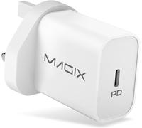 20w Pd Power Delivery 3.0 Charger, Ac 100-240v To Dc 5v 9v 12v (For Iphone 15/15 Plus/15 Pro, 14/13/12-Mini/Pro/Pro Max/Se, Airpods Pro, Ipad Pro, Galaxy)(White) (Uk Plug)