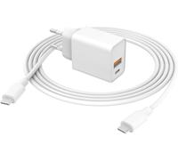 20W PD USB-C Charger Compatible with iPad 11 10th Generation 2025 2022 Gen 10.9 Inch A3355 A3356 A2757 Plug with 1.8m Cable