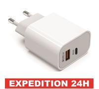 20W Rapide Prise Chargeur USB C QC3.0 pour i Phone 14 13,12, Mini,Pro,Max,11,11pro,XS,XR,8 Plus,Pad,Air,Samsung Galaxy S21,S20,QC 3.