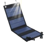 20W Solaires Portables,Chargeur Solaire pour Telephone Pliable,étanche IP65,Sortie USB 5V CC, Panneaux Dépliés 480X185 Mm poum pour Ordinateur Portable