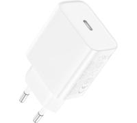 20W USB 3.1 Type C Adaptateur chargeur compatible avec Xiaomi 15 14T 14c 14 13 13T 13c 12 12T 12c 12s A3 A4 A5 Ultra Lite Poco C75 X5 Redmi Note Pro Pro+ 4G 5G USB-C Maison Prise électrique L77 BLANC